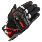 【RS TAICHI】RST461 碳纖維護具透氣防摔手套 (紅/黑)| Webike摩托百貨