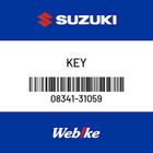 【SUZUKI原廠零件】鑰鍵 【KEY 08341-31059】| Webike摩托百貨