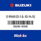 【SUZUKI原廠零件】O環 【O RING (D:1.9， ID:14.5) 09280-15006】| Webike摩托百貨