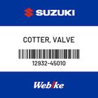 【SUZUKI原廠零件】【OUTLET商品】【OUTLET商品】【OUTLET商品】【OUTLET商品】[Closeout Product]COTTER， VALVE 12932-45010[special price]| Webike摩托百貨